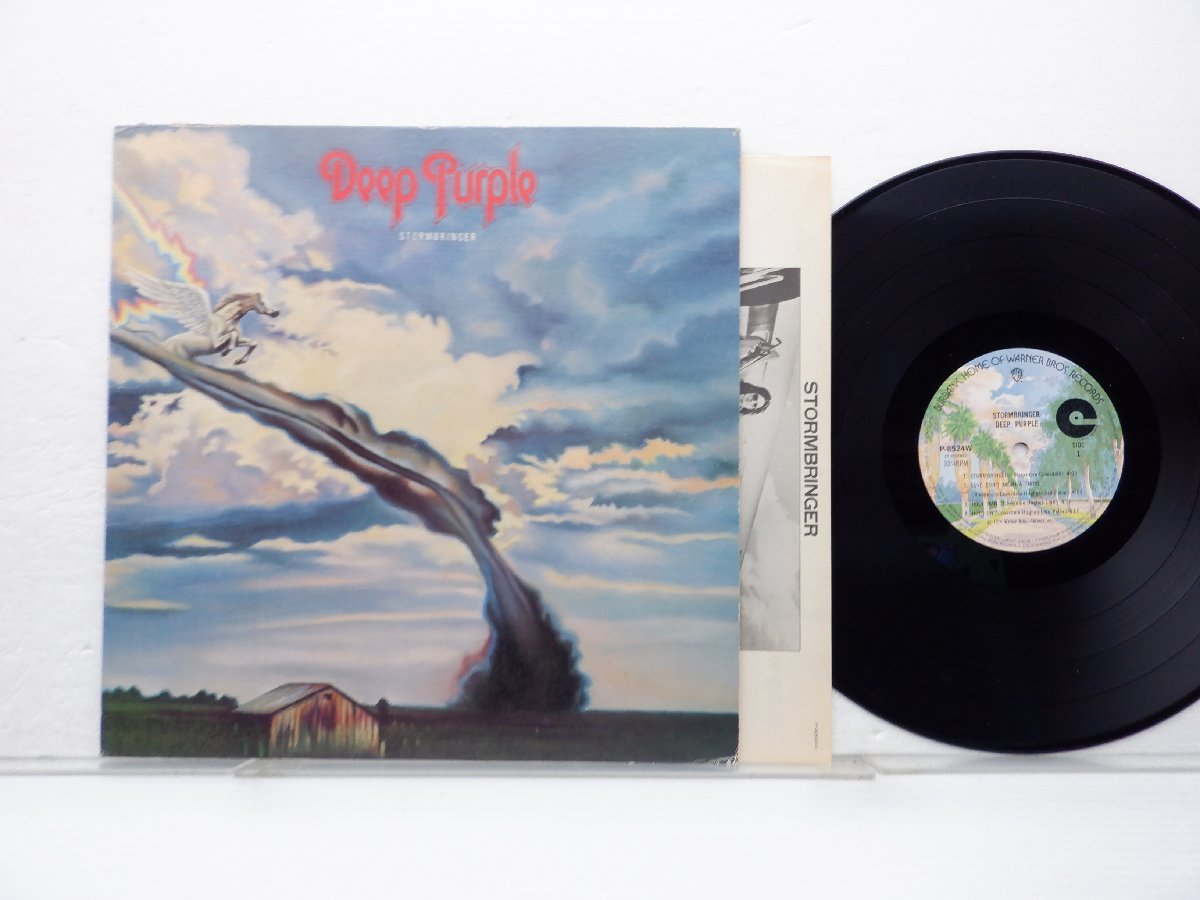 Deep Purple(ディープ・パープル)「Stormbringer(嵐の使者)」LP（12インチ）/Warner Bros. Records(P-8524W)/ロック_画像1
