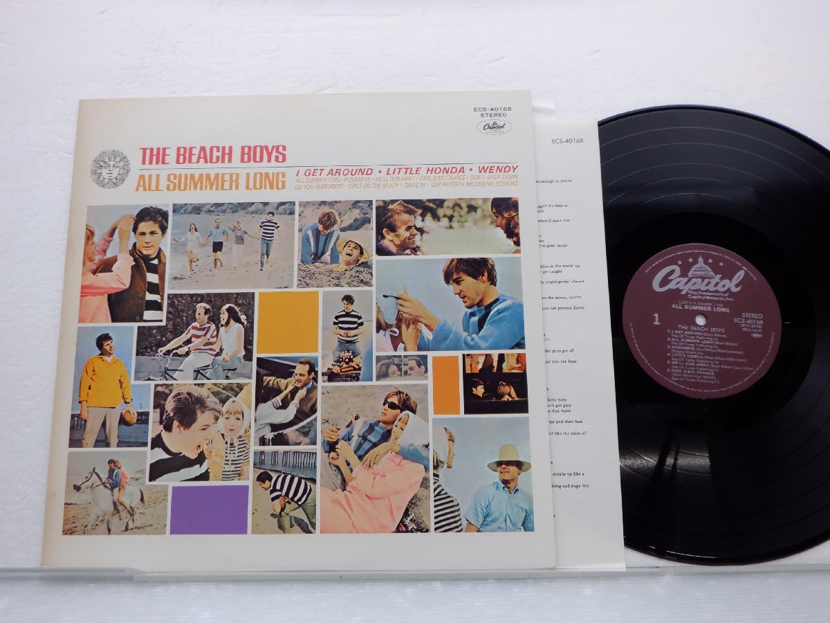 The Beach Boys(ビーチ・ボーイズ)「All Summer Long(オール・サマー・ロング)」LP（12インチ）/Capitol Records(ecs 40168)/ポップス_画像1
