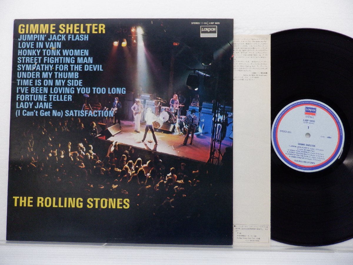The Rolling Stones「Gimme Shelter」LP（12インチ）/London Records(L18P 1820)/Rock_画像1