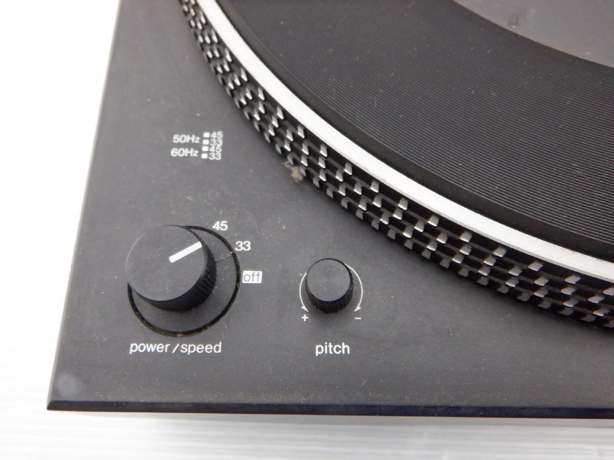 【ジャンク品】Technics Automatic Turntable System SL-FM 1_画像2