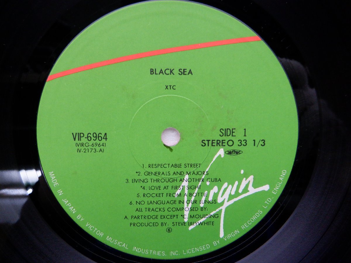 XTC「Black Sea」LP（12インチ）/Virgin(VIP-6964)/Rock_画像2