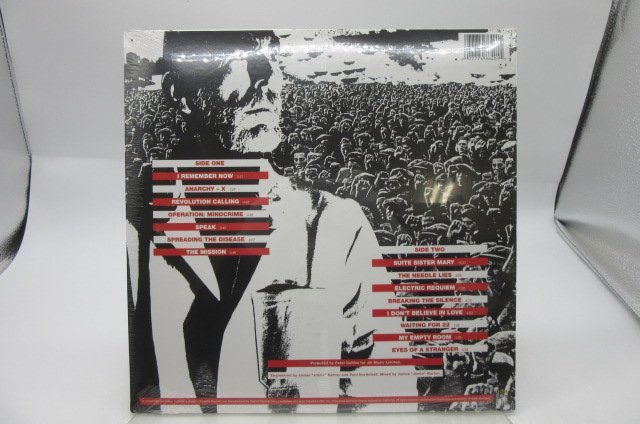 【US盤/未開封品】Queensryche「Operation: Mindcrime」LP（12インチ）/EMI-Manhattan Records(E1-48640)/洋楽ロック_画像2