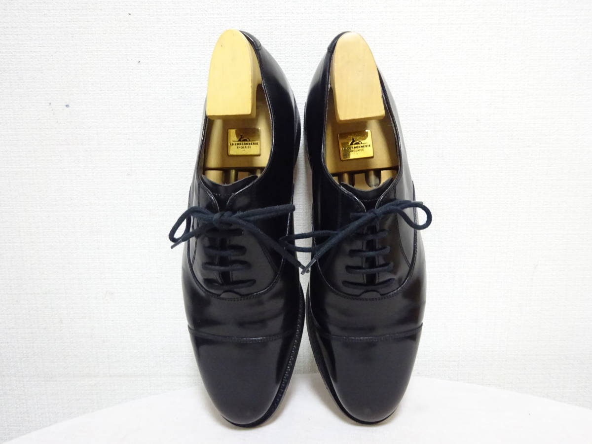 Barker for RUSSELL&BROMLEY　バーカー×ラッセル＆ブロムリー　キャップトゥオックスフォードシューズ レザーシューズ　7E　25.5cm英国製_画像3