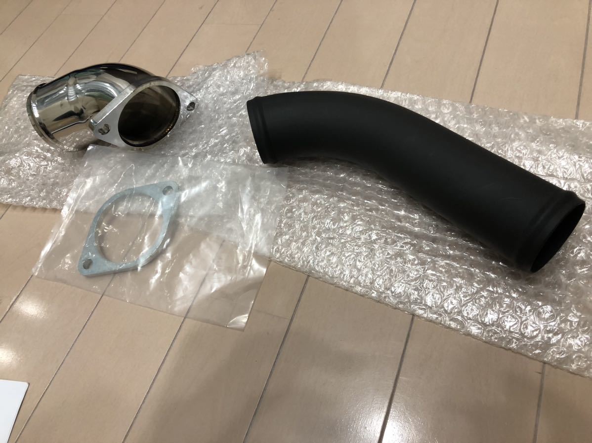 S13用　TOMEIインテークパイプ3点セット【未使用】S14 S15タービン流用に　パイピング インテークパイプ タービンパイプ シルビア　180SX_画像3