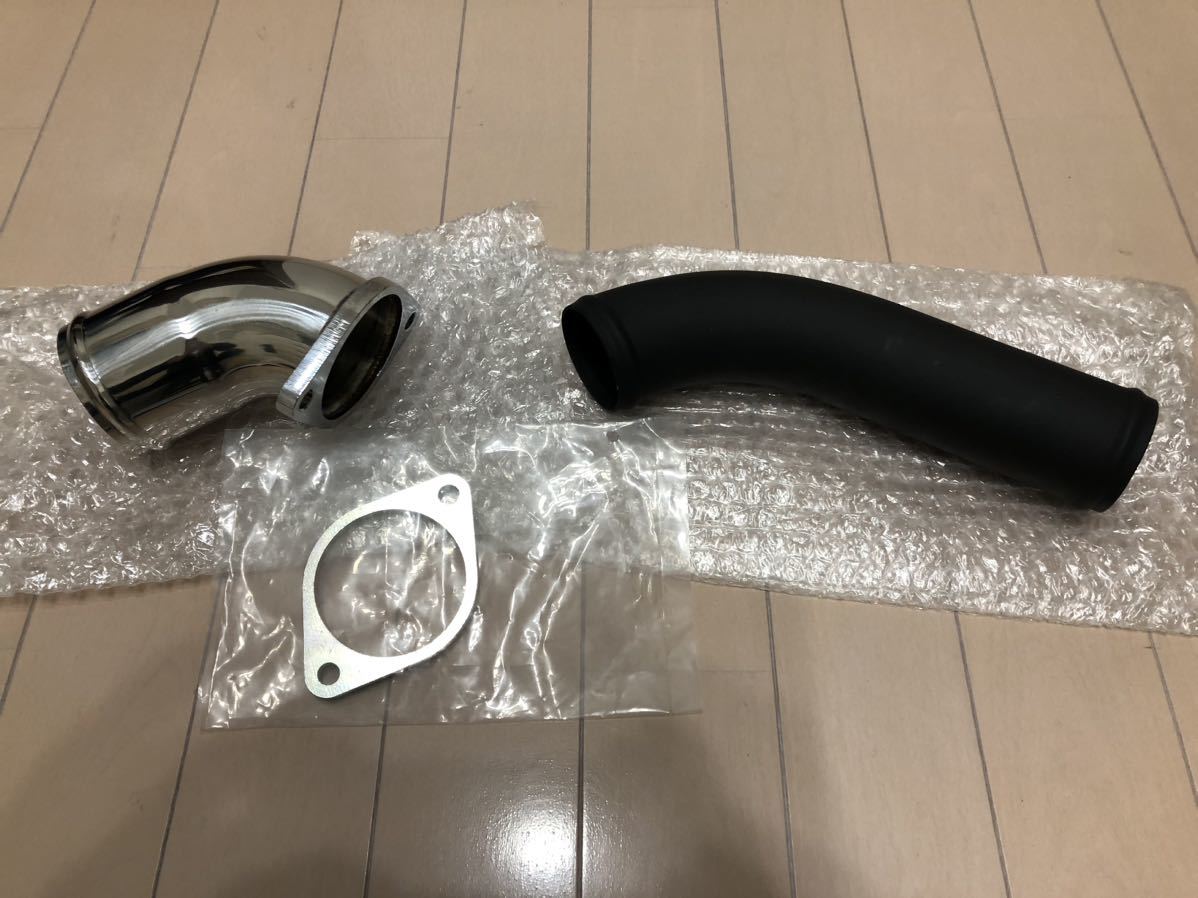 S13用　TOMEIインテークパイプ3点セット【未使用】S14 S15タービン流用に　パイピング インテークパイプ タービンパイプ シルビア　180SX_画像1