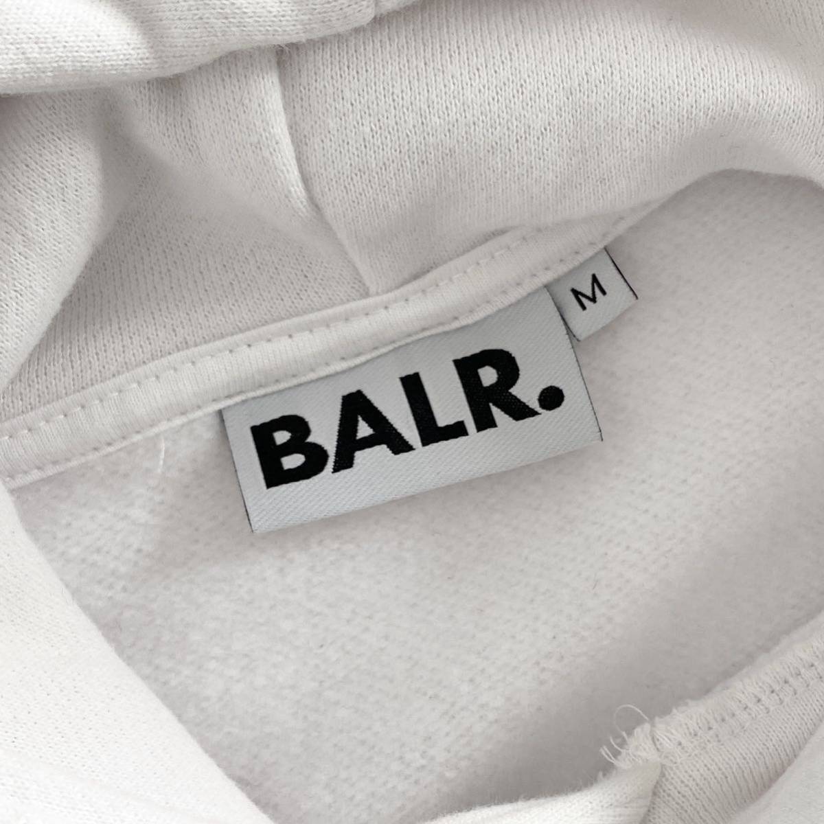 Da11 BALR. ボーラー パーカー フーディ ブランドロゴ◎ コットンブレンド プルオーバー スウェット カジュアル◎ Mサイズ メンズ 男性用_画像7