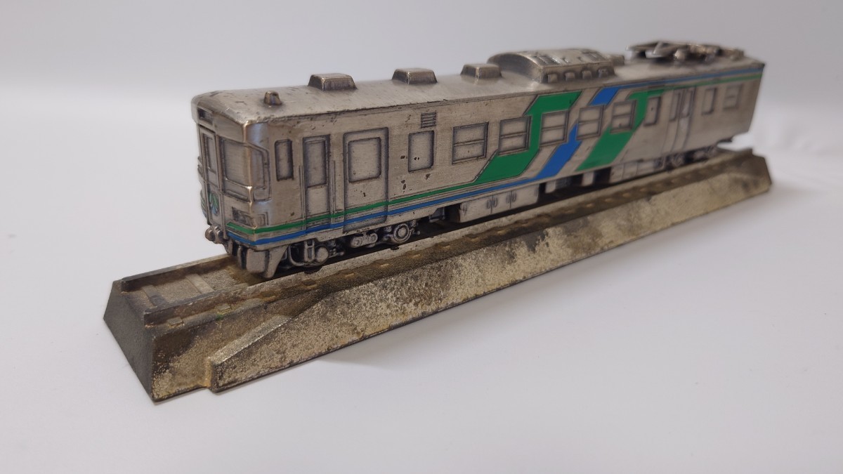 阿武隈急行線 ８１００形　全線開通記念品　１／１１０スケール　１９８８年７月　鉄製　模型　AM８１０１_画像3