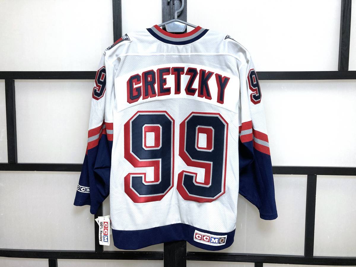 新品 90s CCM製 NHL ニューヨークレンジャーズ ウェイン 新品 90s CCM製 NHL ニューヨークレンジャーズ ウェイン