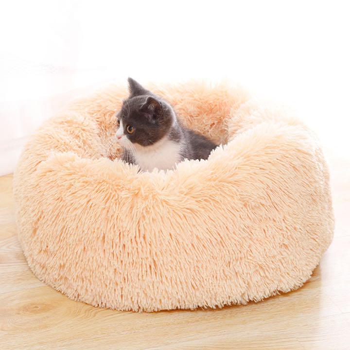 [ абрикос ] домашнее животное спальное место кошка bed собака bed кошка подушка bed круглый ...