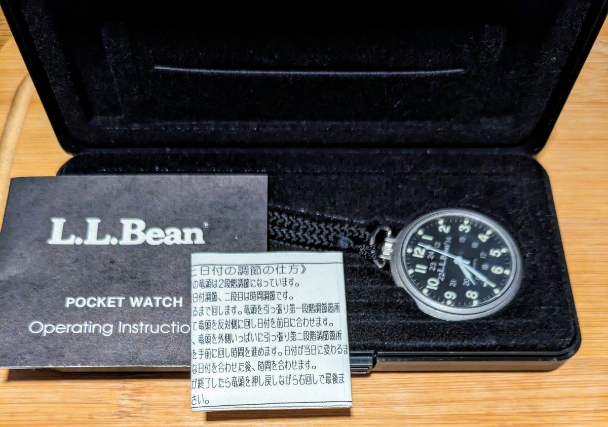 エルエルビーン 懐中時計 LLBean ポケットウォッチ 動作品 エルエルビーン 懐中時計 LLBean ポケットウォッチ 動作品