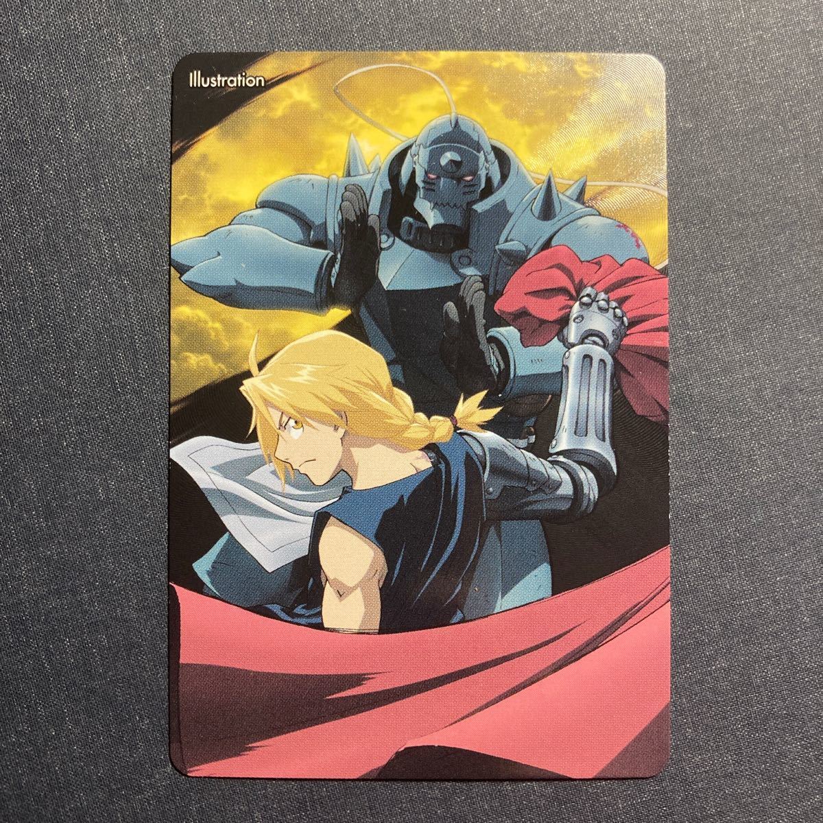 A014] Alchemist Alchemist Edward Elric Alphon Elrick Card Treka