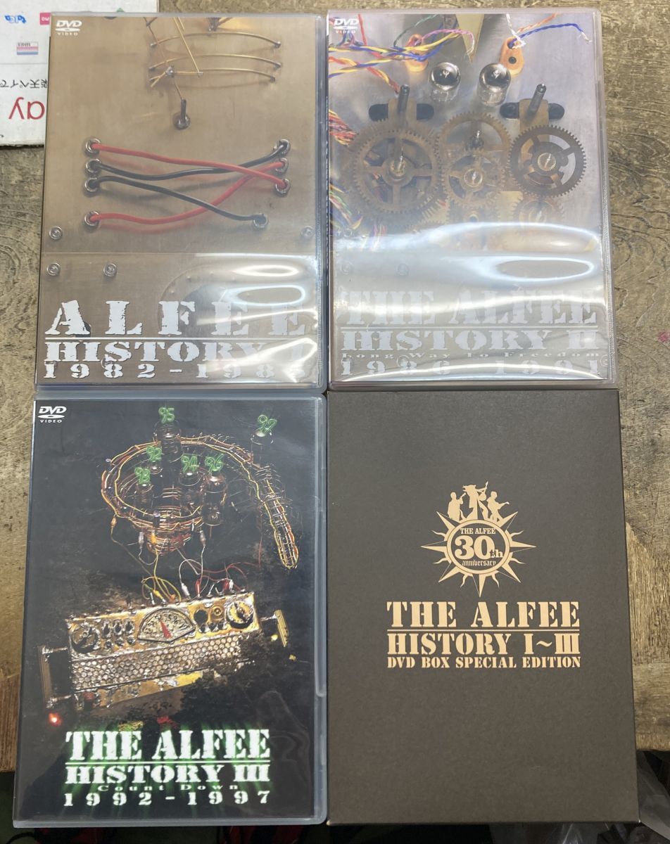 THE ALFEE／HISTORY I～III DVD BOX SPECIAL EDITION 【中古DVD】 3枚組 アルフィー PCBP-51274_画像5