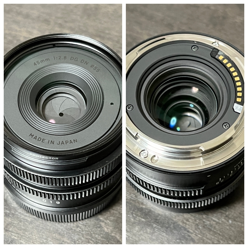 10年保証書 美品 SIGMA fp 45mm F2.8 DG DN KIT レンズプロテクター？ グリップ カメラ デジタル_画像6