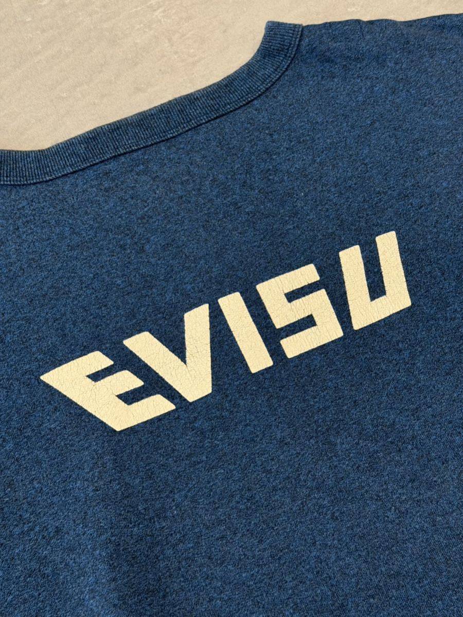 エビス スウェット トレーナー 38 ネイビー EVISU スウェットシャツ ヴィンテージ ビンテージ スエット_画像8