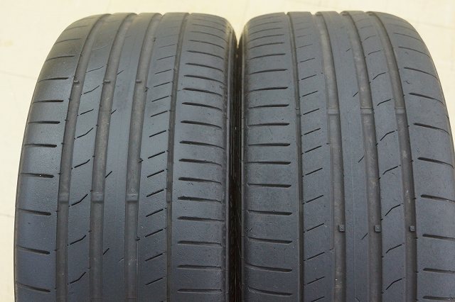 送料無料【中古 SET】235/40R18 コンチネンタル ContiSportContact5P 18インチ 5H112 8J+48 ベンツ CLA45 AMG Aクラス A45 W176_画像10