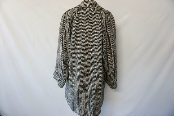 [ быстрое решение ]Burberrys Burberry женский жакет пальто шерсть толстый зима белый чёрный серия Англия производства [857601]