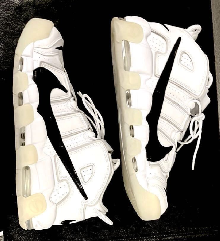 ナイキ エアモアアップテンポ コピーペースト ホワイト　モアテン/ NIKE AIR MORE UP TEMPO copy paste_画像1