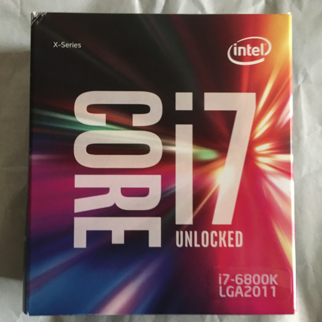 【中古】動作品 Intel CORE i7-6800K_画像3