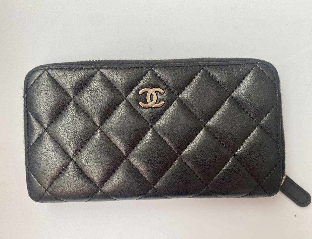 シャネル マトラッセ 長財布 CHANEL ココマーク バッグ