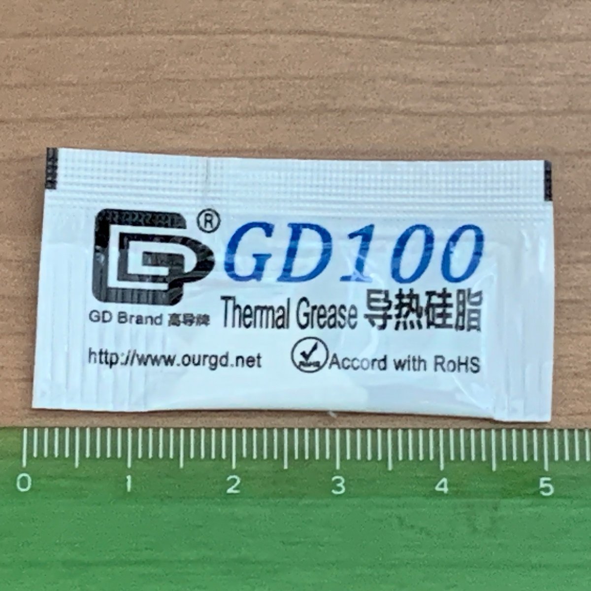 CPUグリス GD100 高性能 シリコン ヒートシンク 使い切りタイプ 絶縁性タイプ x 2回分の画像5