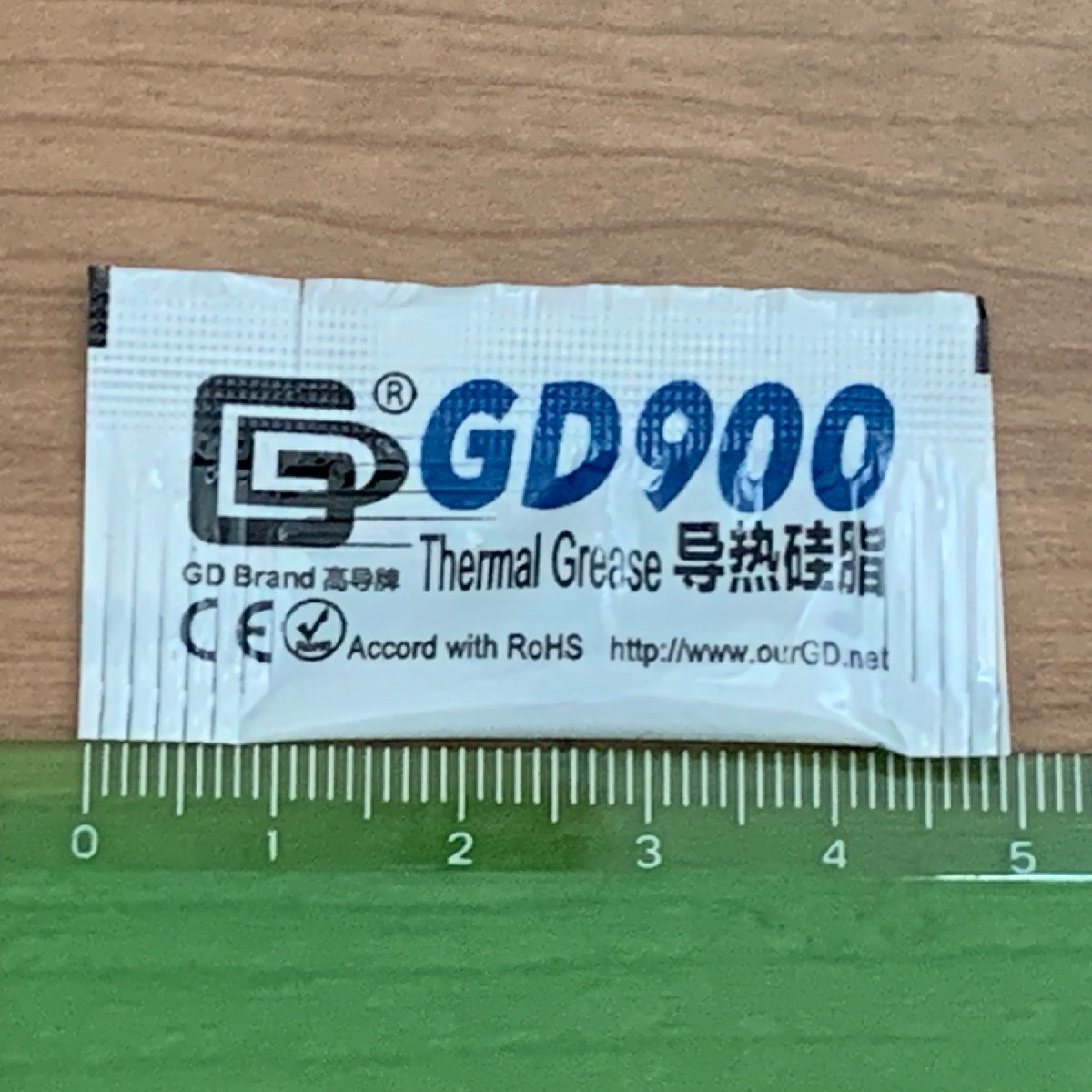 CPUグリス GD900 高性能 シリコン ヒートシンク 使い切りタイプ 絶縁性タイプ x 2回分_画像5