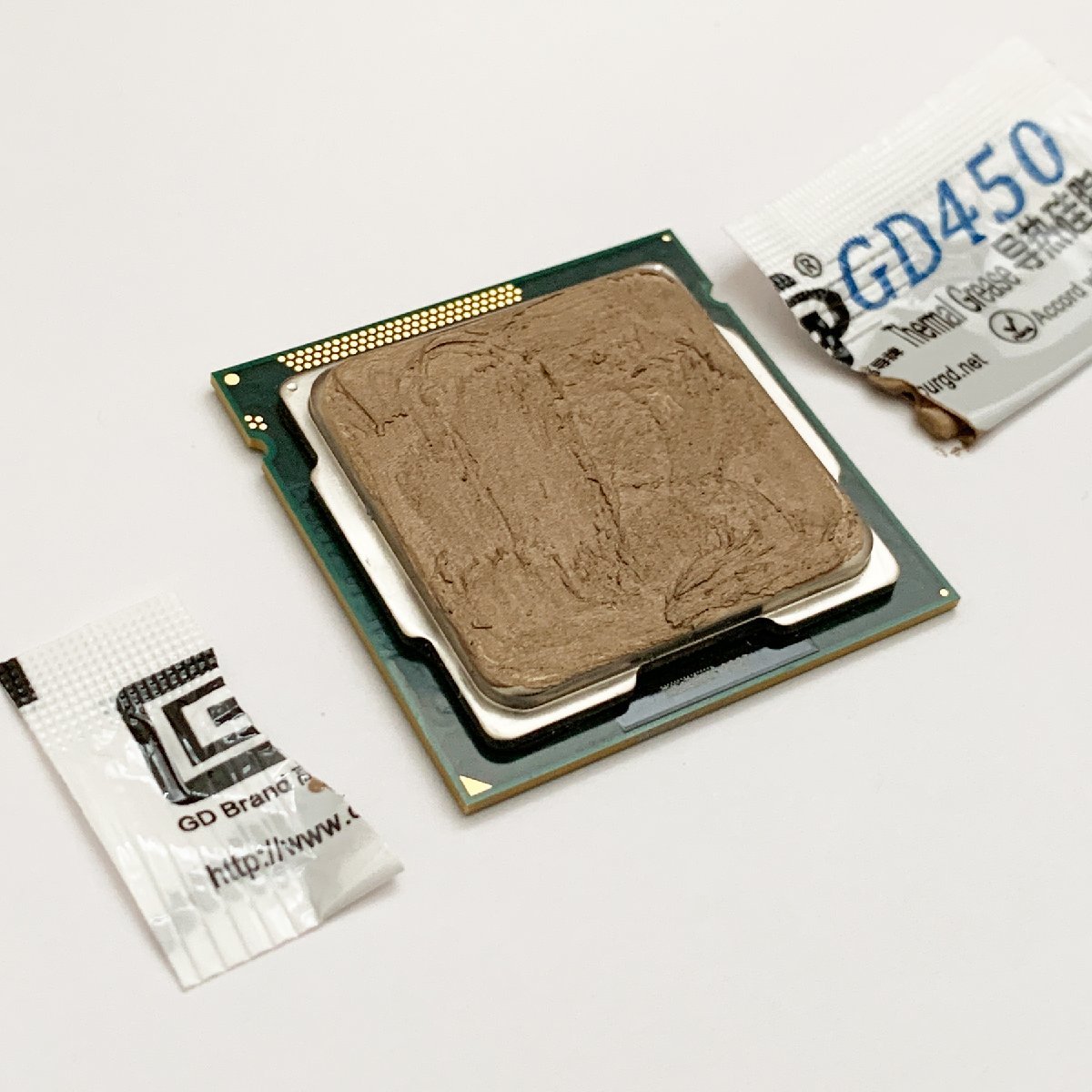 CPU смазка GD450 высокая эффективность силикон теплоотвод используя порез . модель изоляция . модель x 30 выпуск 