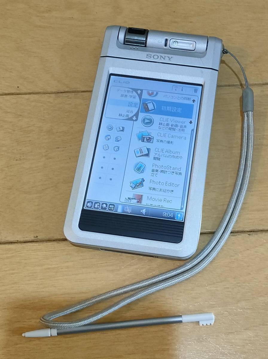 【中古】SONY CLIE PEG-NX70V ソニー クリエ パーソナルエンターテイメントオーガナイザー_画像4