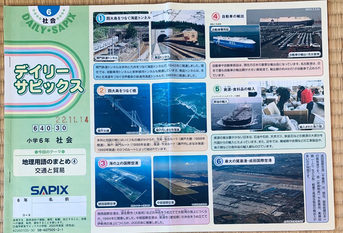 サピックス 4年生 2023年 10月度マンスリー~2024年1月組分け 小 サピックス 4年生 2023年 10月度マンスリー~2024年1月組分け 小