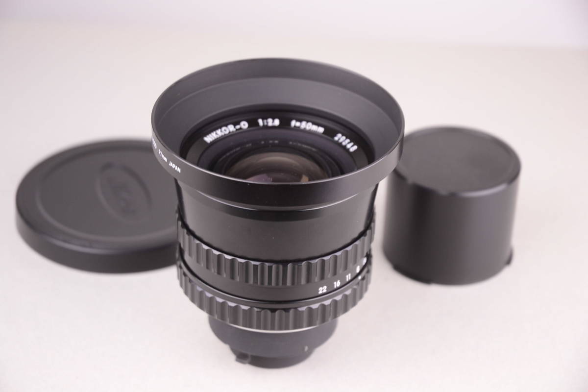 ゼンザブロニカ S2用 NIKKOR-O F2.8 f50mm 完動品 とても綺麗 ゼンザブロニカ S2用 NIKKOR-O F2.8 f50mm 完動品 とても綺麗