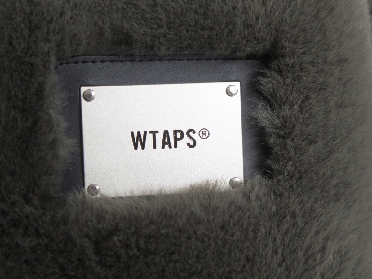 WTAPS ダブルタップス 212TQDT-JKM03 21AW GRIZZLY/JACKET/POLY.FUR ファー ジャケット　美品_画像10