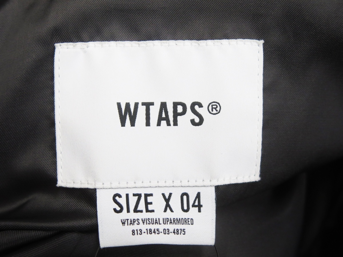 WTAPS ダブルタップス 212TQDT-JKM03 21AW GRIZZLY/JACKET/POLY.FUR ファー ジャケット　美品_画像7