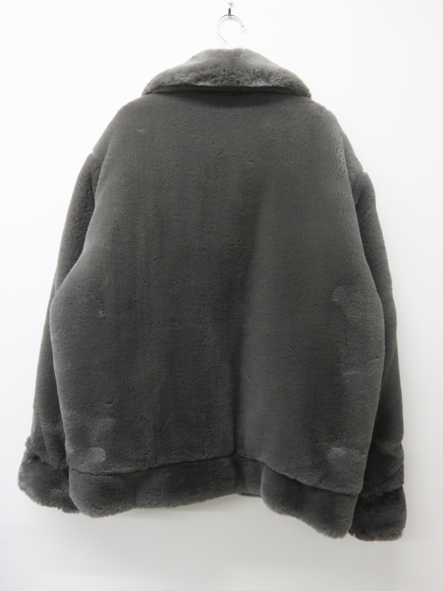 WTAPS ダブルタップス 212TQDT-JKM03 21AW GRIZZLY/JACKET/POLY.FUR ファー ジャケット　美品_画像2