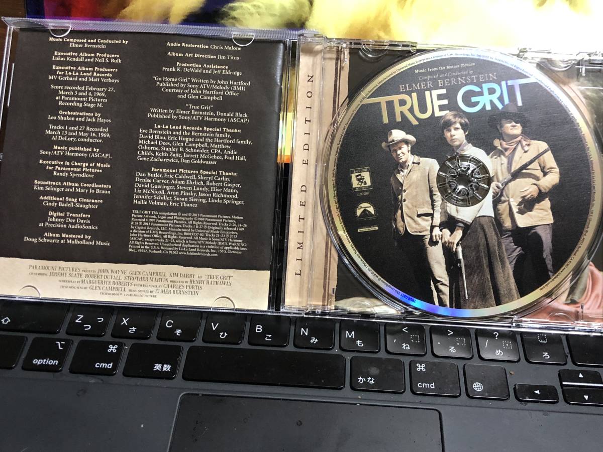 （OST）勇気ある追跡　True Grit★エルマー・バーンスタイン　Limited Edition LLLCD 126_画像3