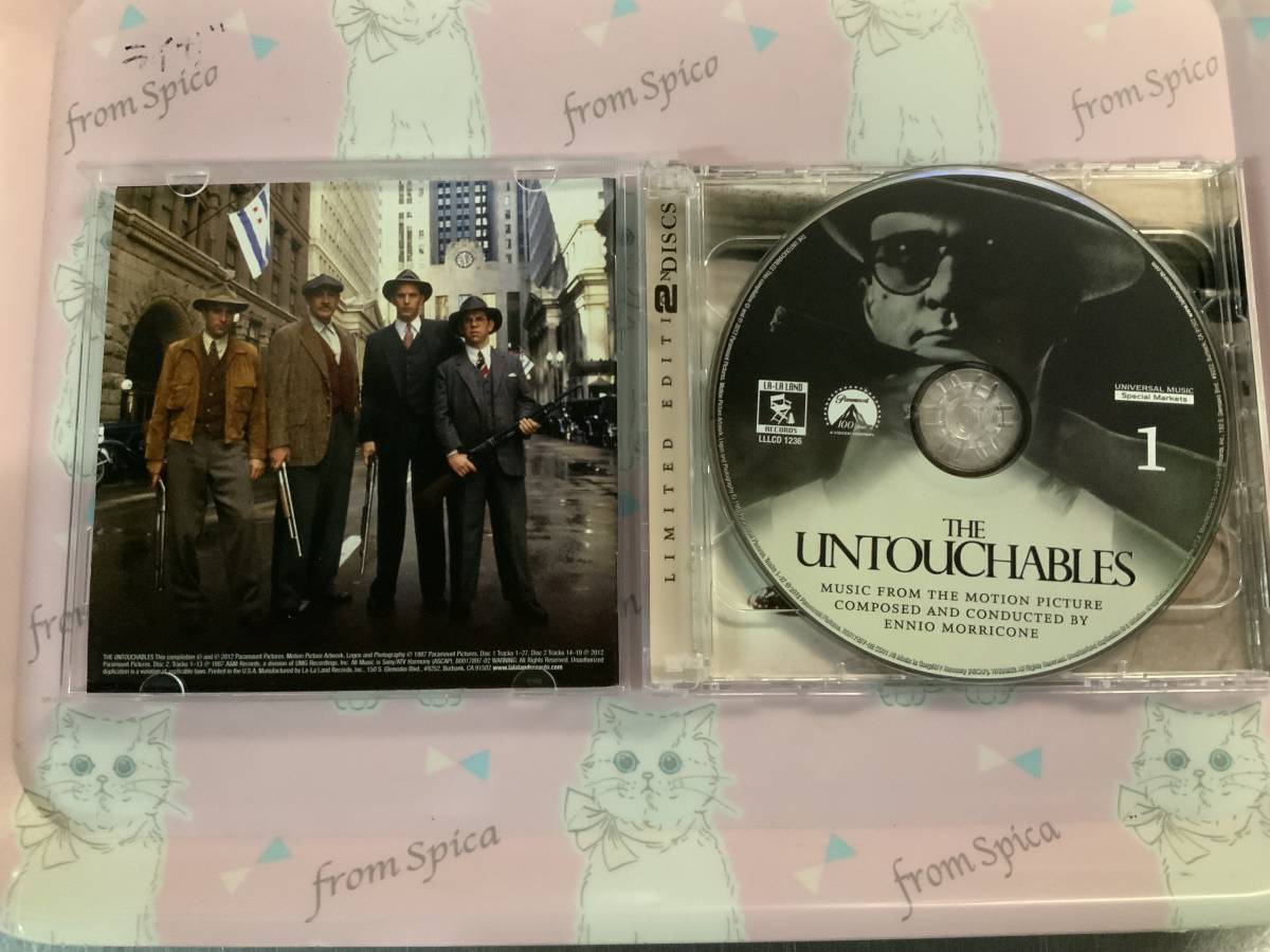 (OST）アンタッチャブル★エンニオ・モリコーネ 2CD lalal land Limited Editionの画像3