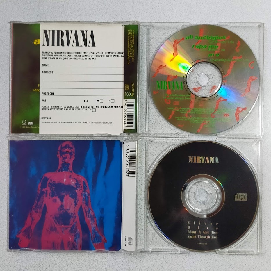NIRVANA　CDシングル　7枚セット　_画像3