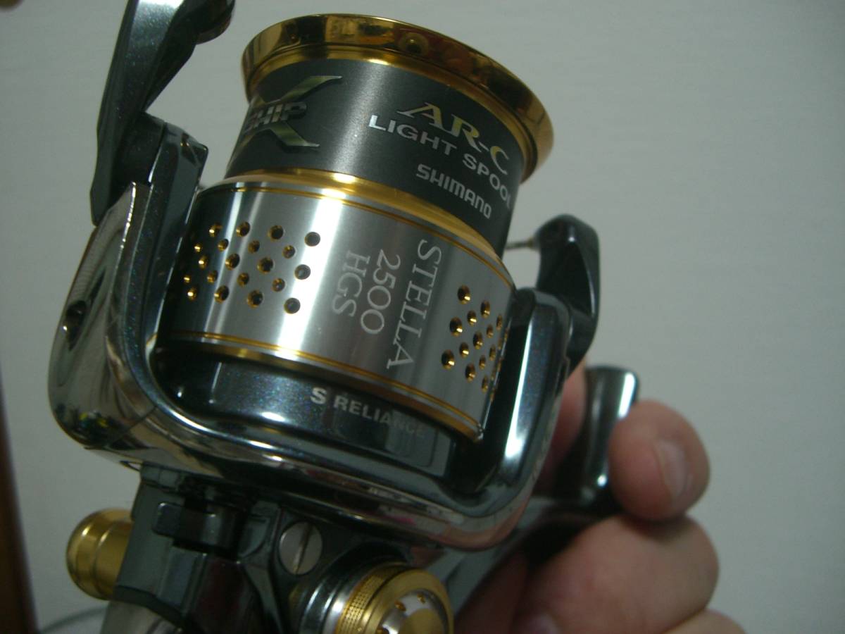 稀少 SHIMANO シマノ 10 STELLA ステラ 2500HGS 美品! 機関 稀少 SHIMANO シマノ 10 STELLA ステラ 2500HGS 美品! 機関