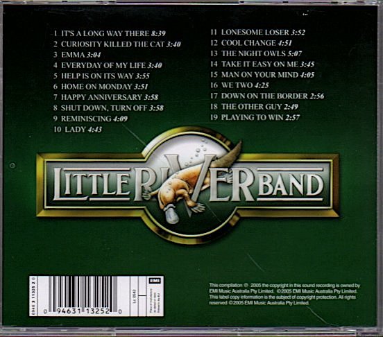 リトル・リヴァー・バンド/Little River Band「The Definitive Collection」ベスト_画像2