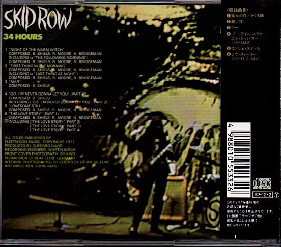  занос * low /Skid Row[34 час /34 Hours] Gary * Moore /Gary Moore