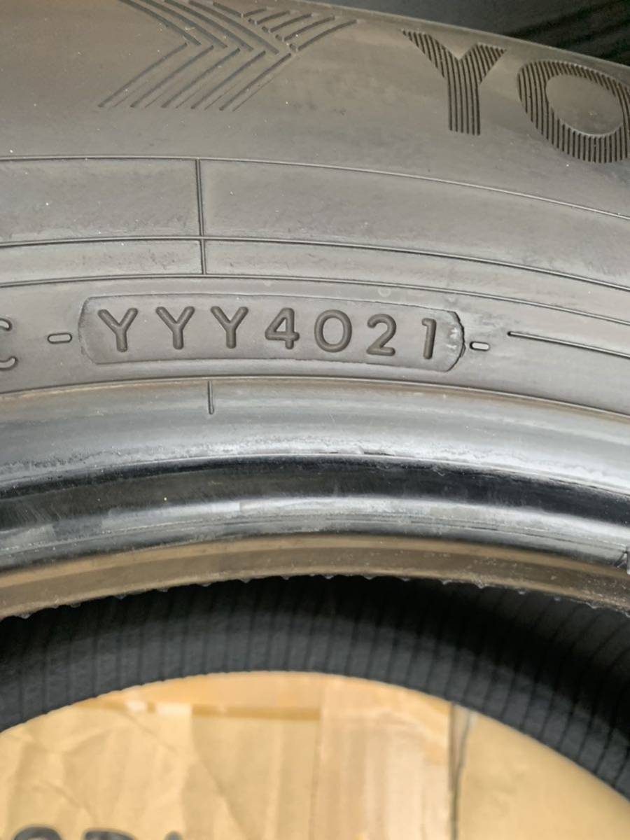 ヨコハマ iceGUARD IG70 スタッドレスタイヤ 225/60R17 99Q 4本セット 2021年製造品 冬タイヤ アルファード アイスガード 中古品_画像3