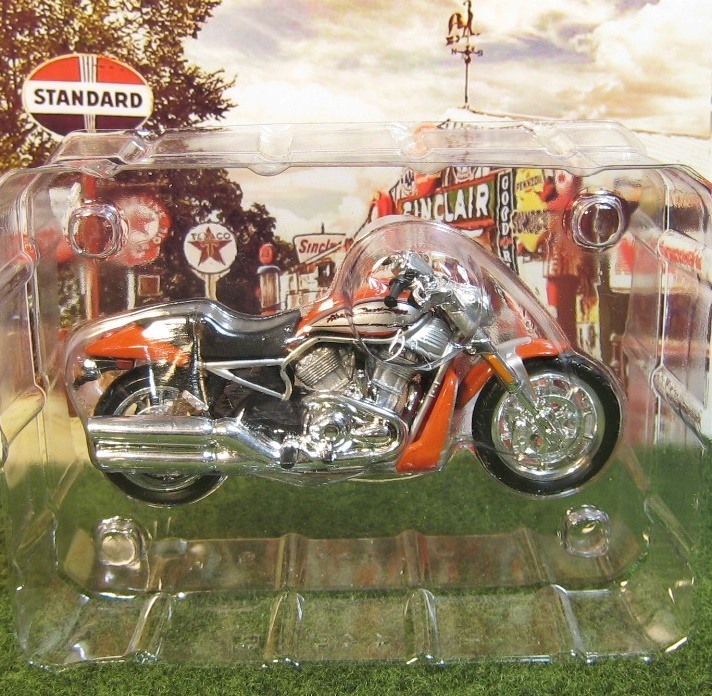 ホット！ 1/24 maisto マイスト V-ROD Harley ハーレー 2006 VRSCR Street Rod ストリート ロッド 赤 バイク オートバイ ブリスター付きの画像10