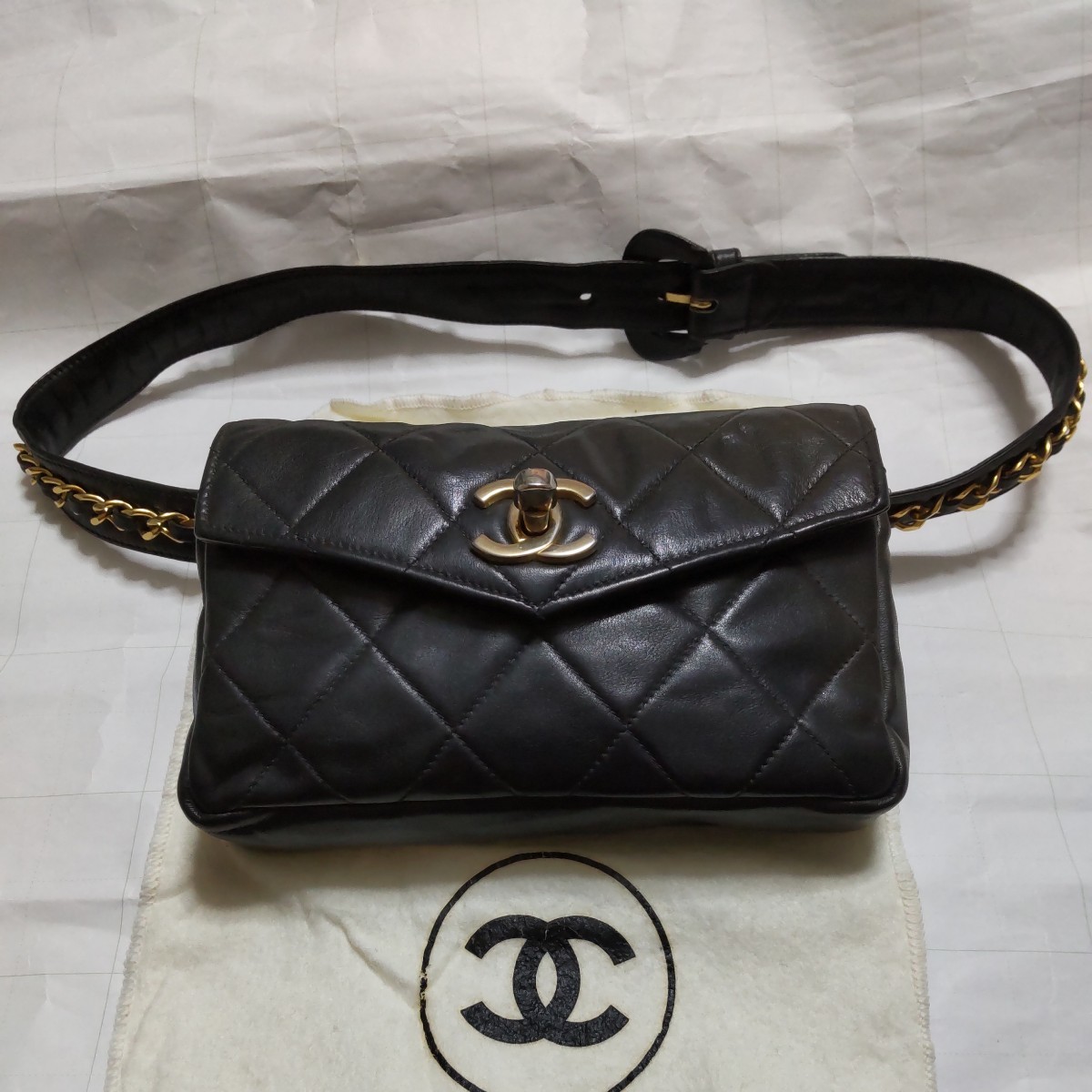 CHANELヴィンテージシャネルウエストポーチバッグ|Yahoo!フリマ CHANELヴィンテージシャネルウエストポーチバッグ|Yahoo!フリマ