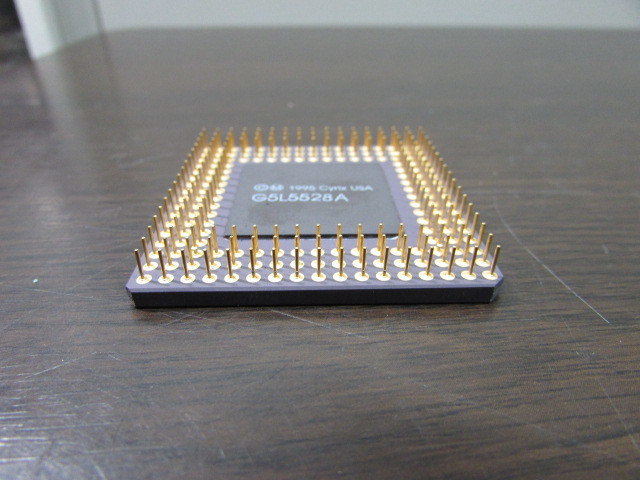 【YCP0284】希少★Cyrix 5x86-100GP 100MHz/Socket3 未チェック品★JUNK_画像4