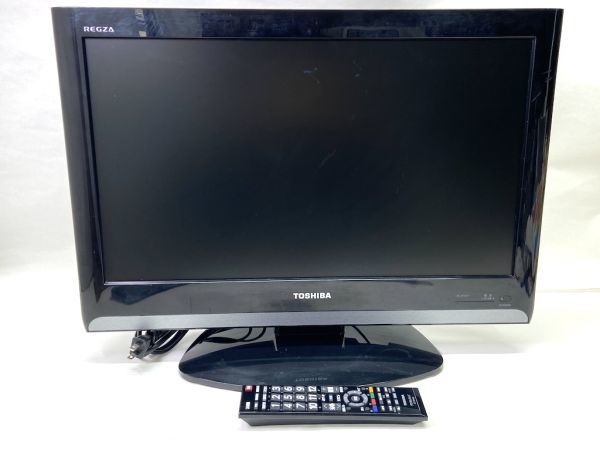 【C464】TOSHIBA 東芝 液晶テレビ 22A8000 22型 2009年製 リモコン付き 動作確認済み b_画像1