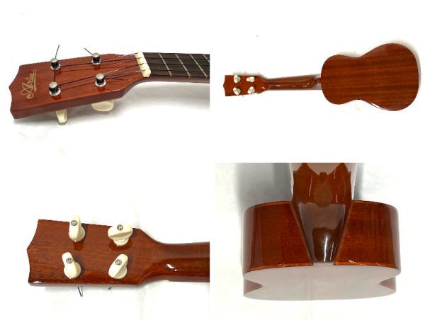 【C575】美品 アリア ウクレレ AU-120 ハードケース付 / Aria Ukulele 弦楽器 b_画像7