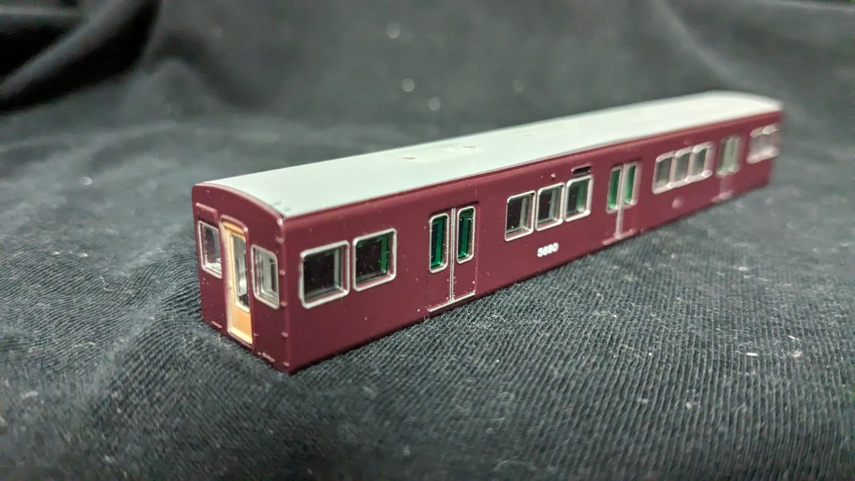 鉄道コレクション　能勢電鉄5100系　5146編成　5690号車　ボディ　没作品　ジャンク品_画像2