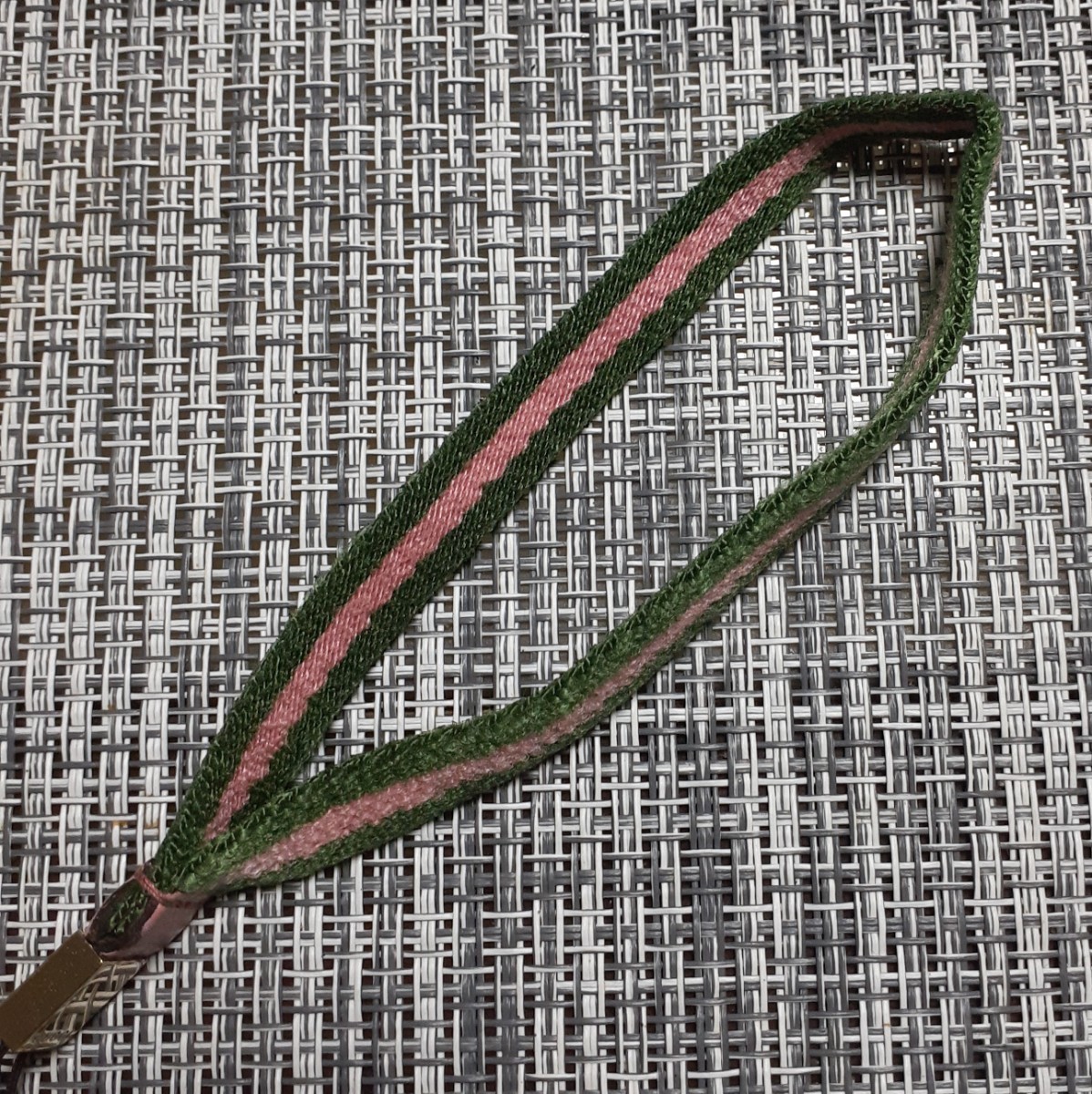 GUCCI Gucci ремешок ⑧ Sherry линия ( зеленый × розовый )