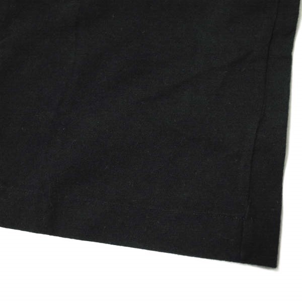 BLACK COMME des GARCONS ブラックコムデギャルソン 18AW 日本製 ロゴプリント ロングスリーブTシャツ 1B-T004 XL ブラック 長袖 g14987_画像7