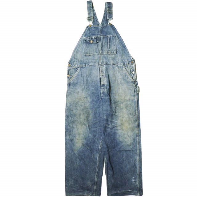 HERCULES Hercules 40s Hammer tag Denim overall indigo all-in-one 1940 period Vintage Jump suit coverall 