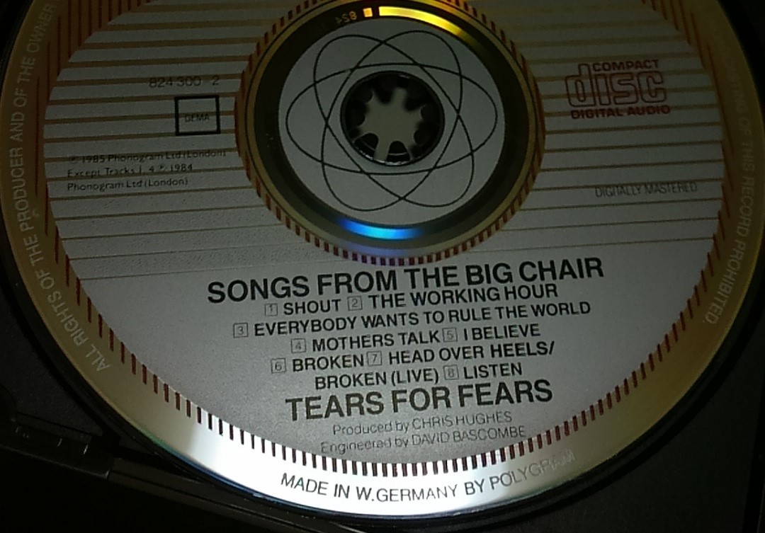 【CD】TEARS FOR FEARS / SONGS FROM THE BIG CHAIR■旧規格ドイツ盤/824 300-2■ティアーズ・フォー・フィアーズ_画像8