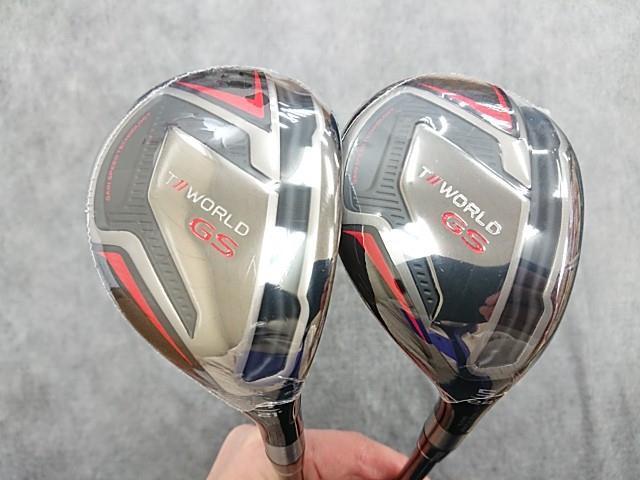 HONAMA ホンマ TOUR WORLD ツアーワールド GS UT 4U 21° & 5U 24° 2本セット 純正カーボン SPEEDTUNED 48 (SR) 日本 カバー無 未使用品